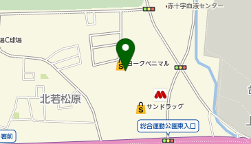 パシオス若松原店の地図画像
