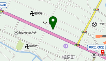 有限会社松葉屋 日光店の地図画像