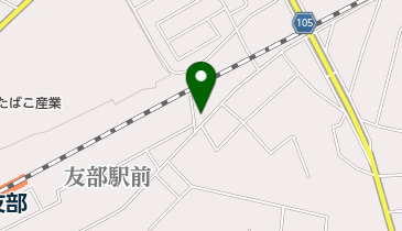 友部珠算塾の地図画像