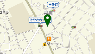 所沢市役所 上下水道局 上下水道お客様センターの地図画像