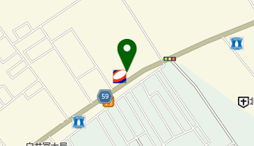 オートショップタクの地図画像