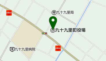 九十九里町役場 総務課 秘書広報係の地図画像