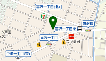 きざわ鍼灸接骨院の地図画像