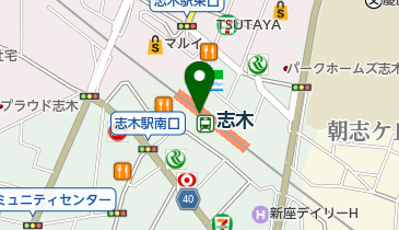 3COINSエキア志木店の地図画像