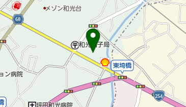 とん力の地図画像