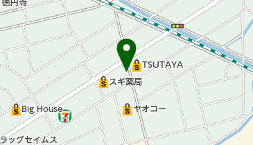 ワッツウィズ行田門井店の地図画像