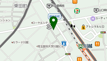ヌアットタイかわごえの地図画像