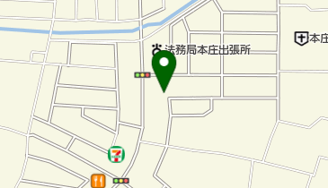 クリーニングホシノ本庄早稲田店の地図画像