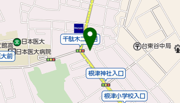ハッピーテラス千駄木教室の地図画像