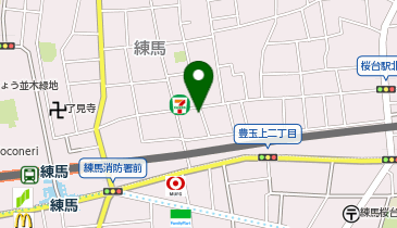 ねりま中古カメラきつね堂の地図画像