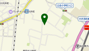 大井町みはらし通り鍼灸・整骨院の地図画像