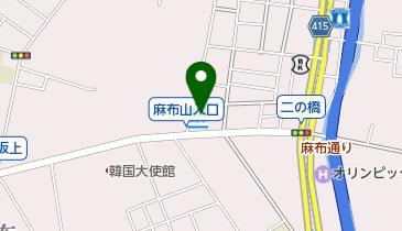 デイジー保育園麻布十番の地図画像