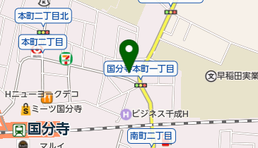 胡桃堂書店の地図画像