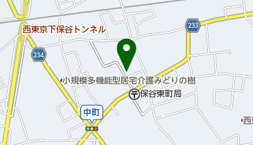 もりのなかま保育園保谷園の地図画像