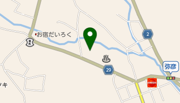 おもてなし広場農産物直売所やひこの地図画像