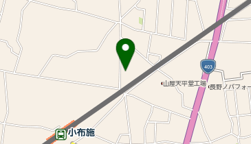 小布施町デイサービスセンター花の里の地図画像