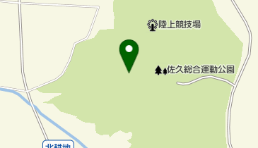 佐久市 佐久総合運動公園陸上競技場の地図画像