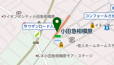 ほっと保険小田急相模原店の地図画像