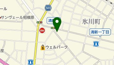 かさねや相模原店の地図画像