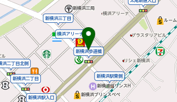 保険相談ショップ新横浜店の地図画像