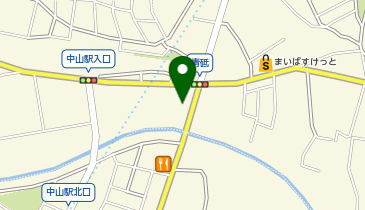 マツダオートザム横浜中山ユーカーランドの地図画像