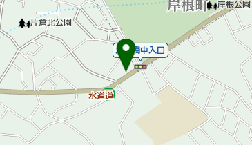 岸根公園動物病院の地図画像