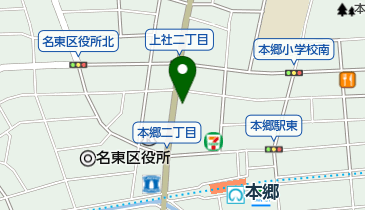 ヘアクリエイトオフィス125の地図画像
