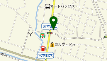 快眠工房中村屋の地図画像