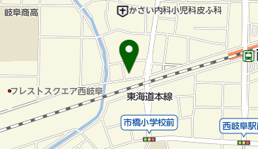 東邦地水株式会社岐阜営業所の地図画像