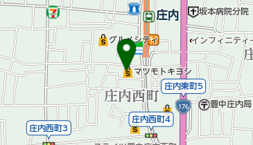 天満座の地図画像