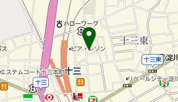 ブクタヘアードレッサーズの地図画像