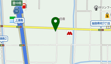 ピザハット 豊中名神口店の地図画像