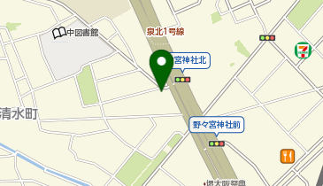 古美術輝煌の地図画像