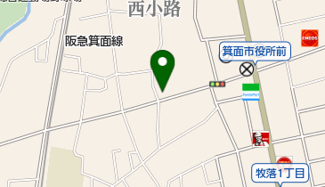 ドッグサロンポンポネ(pomponne)の地図画像