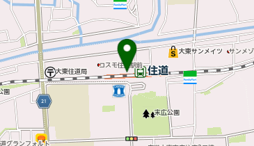 スポーツオアシス住道24Plusの地図画像