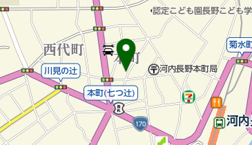 Teashis河内長野本町の地図画像