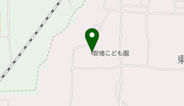 安堵保育園子育て広場・あかりの地図画像