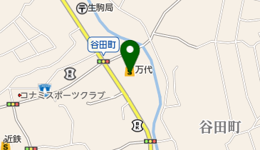 フランス屋生駒店の地図画像
