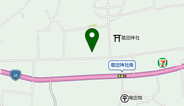 白洋舎龍田チェーン店の地図画像