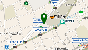 神戸聖ミカエル教会の地図画像