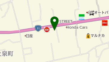 ルーブル新居浜店の地図画像