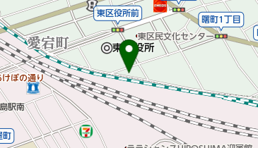 コロッケのせきやの地図画像