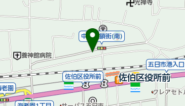 オール薬局 五日市西店の地図画像