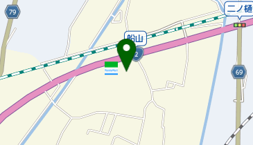 まるや長船店の地図画像