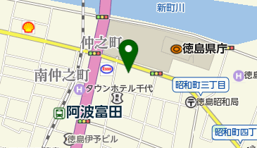 徳島ビル管理センターの地図画像