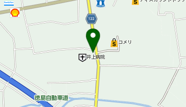 こやだいら薬局板野店の地図画像