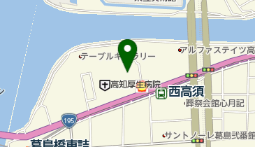 バンクリーニング サニーマート高須店の地図画像