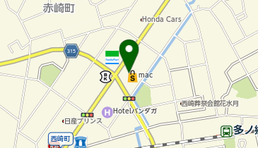 ハズ子供服・婦人服mac須崎店の地図画像