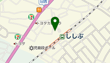 古賀市役所 教育委員会 青少年育成課 ししぶ児童センターの地図画像