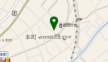 美容室木もれびの地図画像